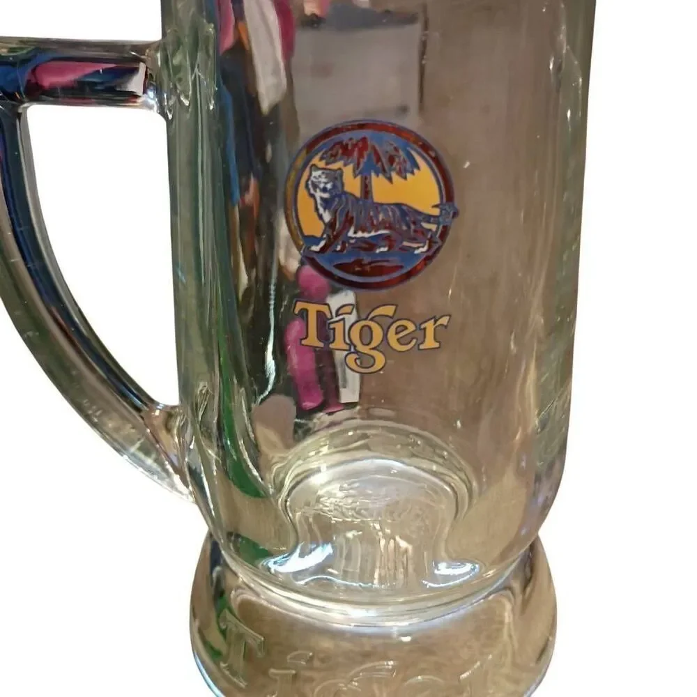 Vintage Tiger Beer Glasses